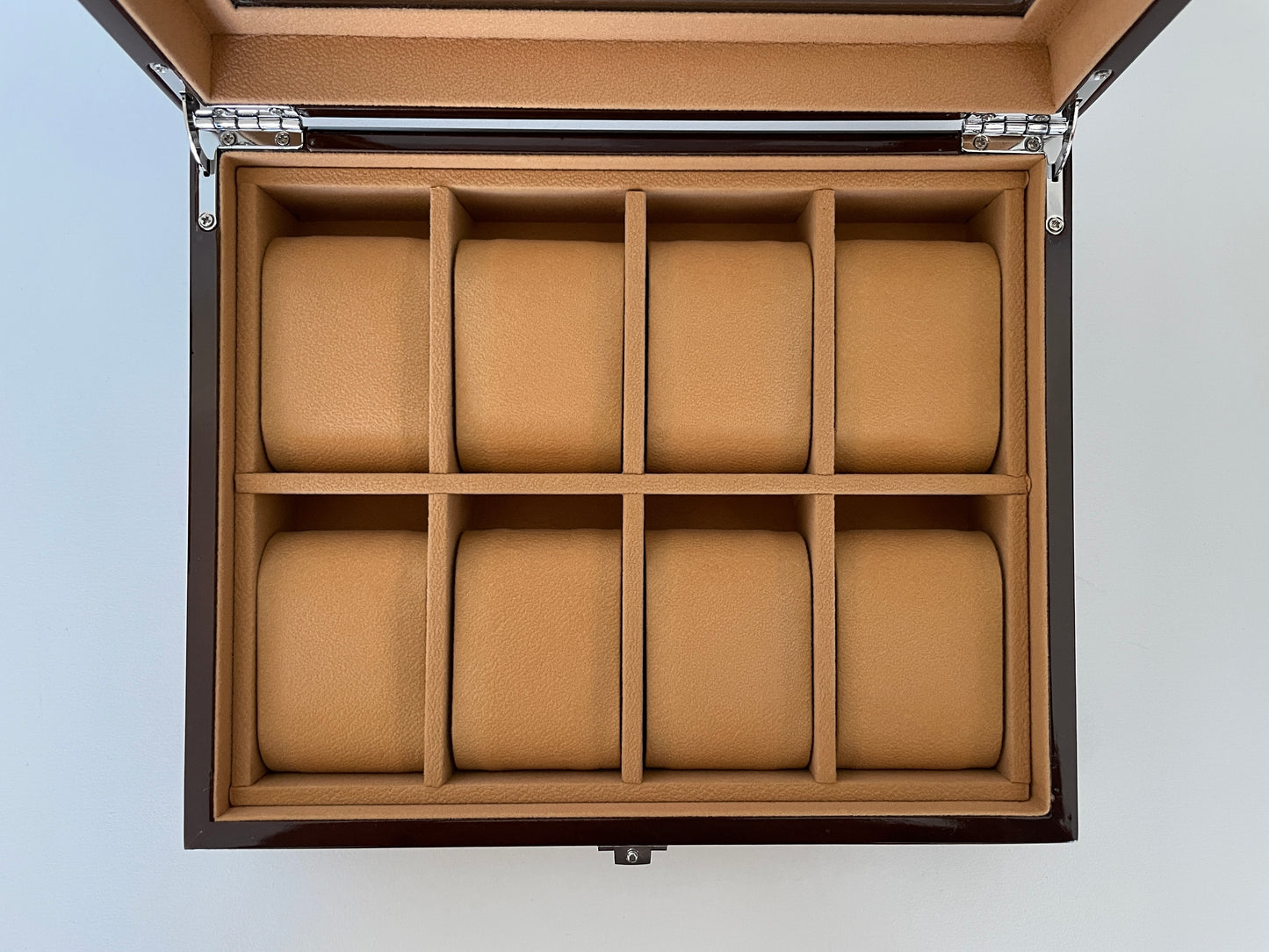 Premium Wooden Watch Display Case 8 Slot