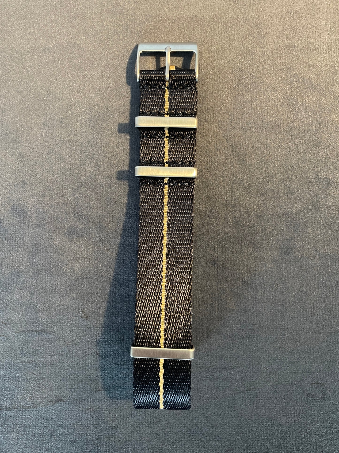 Black Nato Strap 20mm, 22mm