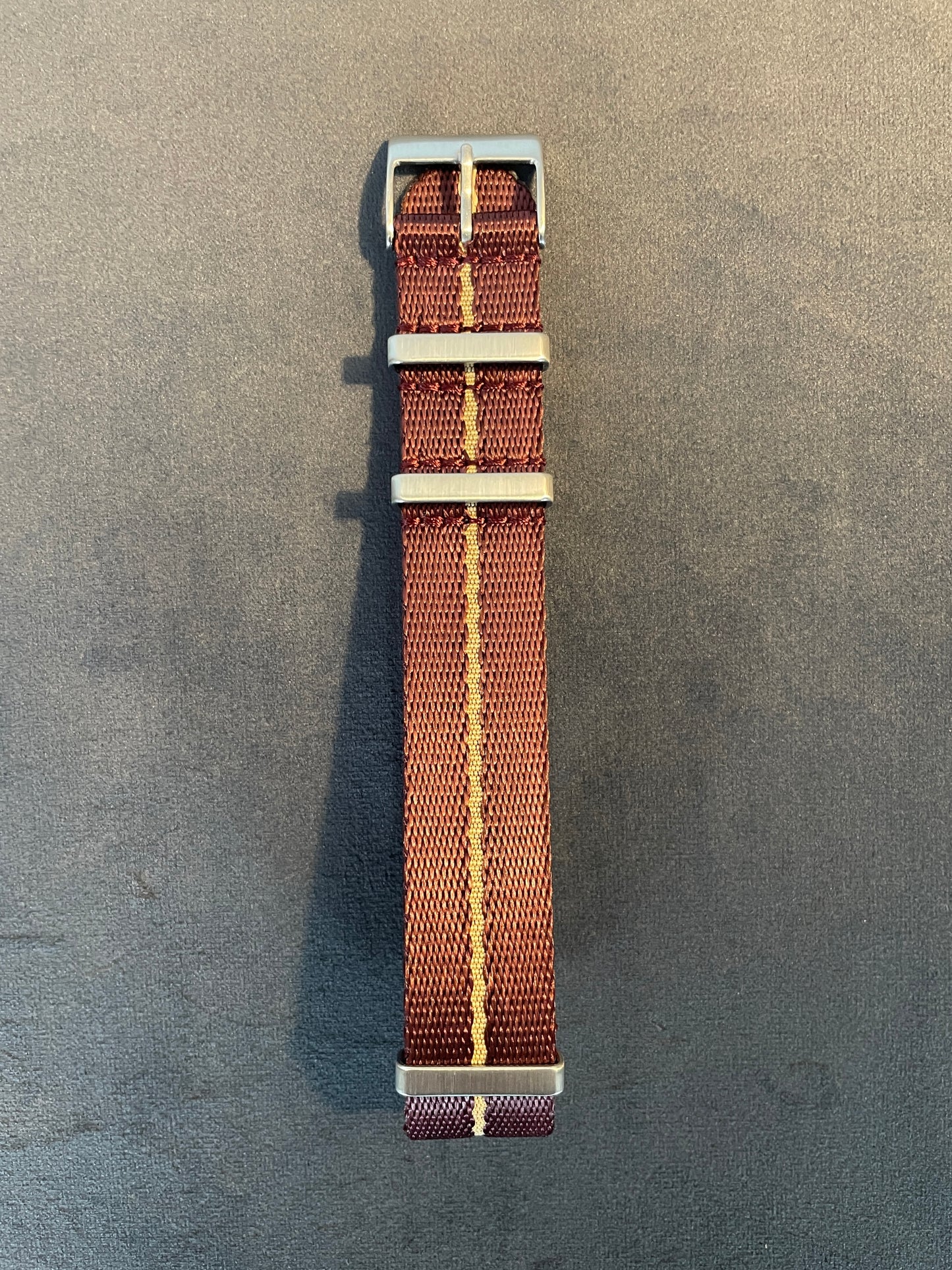 Red Nato Strap 20mm, 22mm