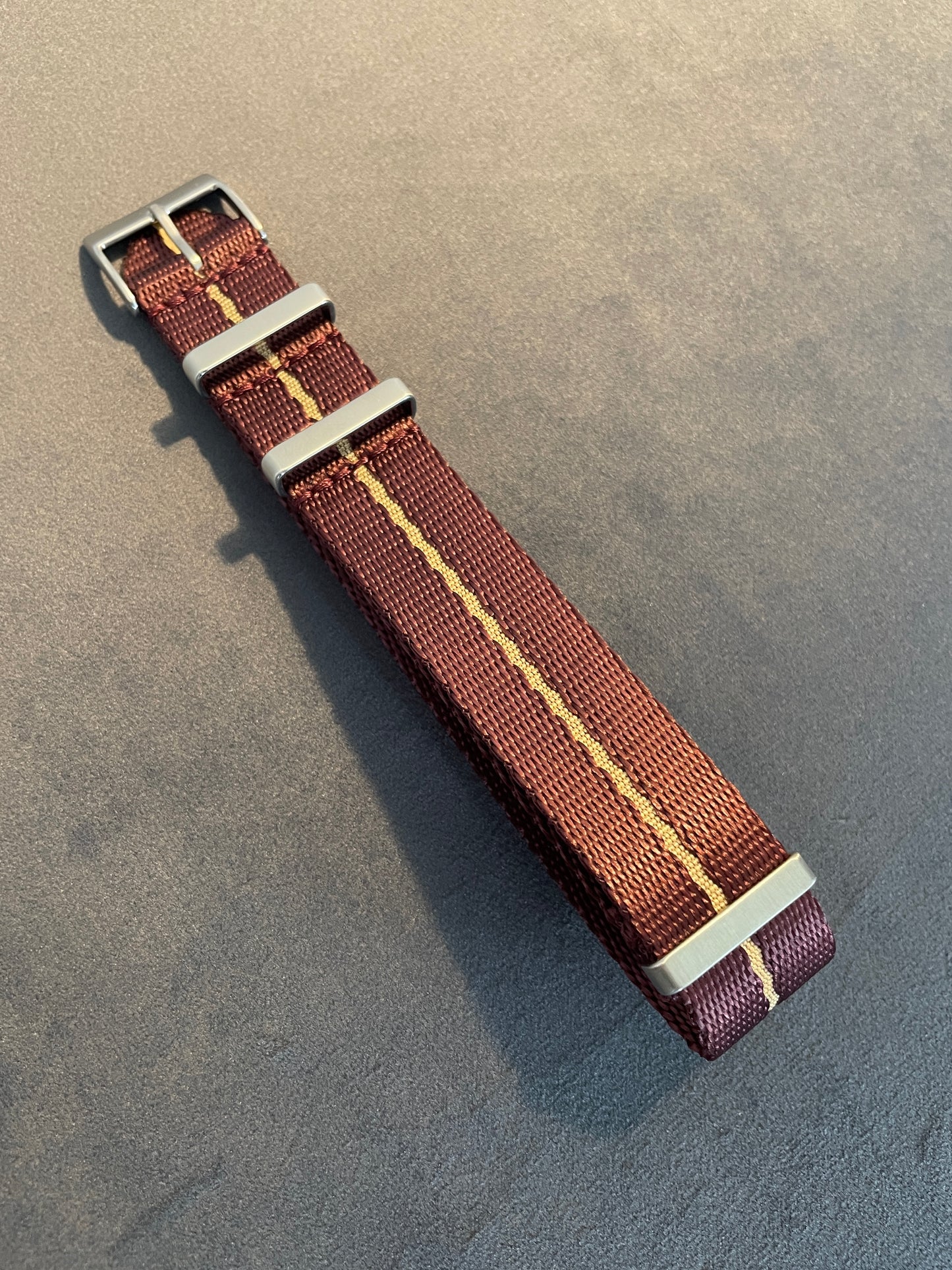 Red Nato Strap 20mm, 22mm