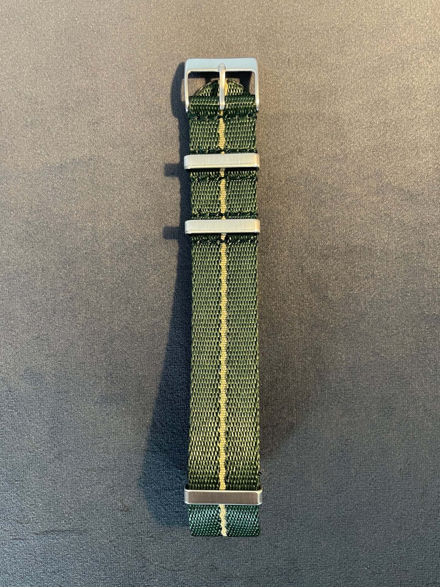 Green Nato Strap 20mm, 22mm