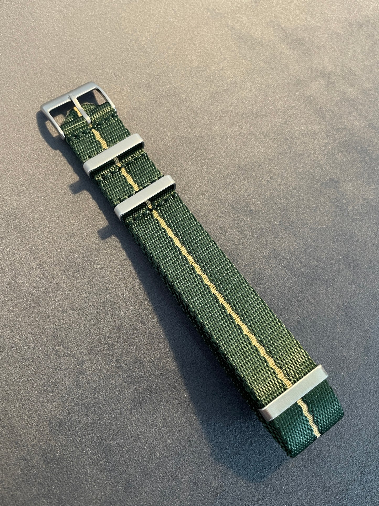 Green Nato Strap 20mm, 22mm