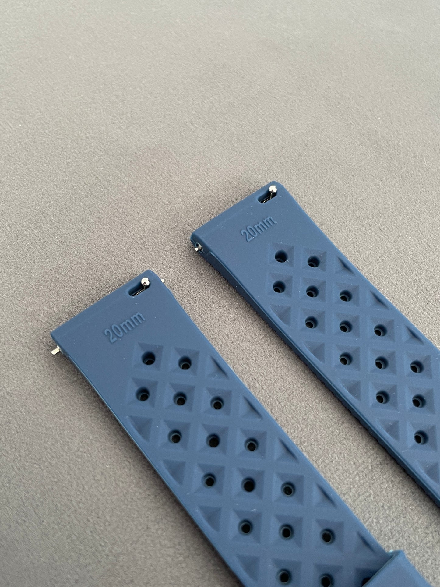 Blue Tropic Rubber Strap 18mm, 20mm, 22mm