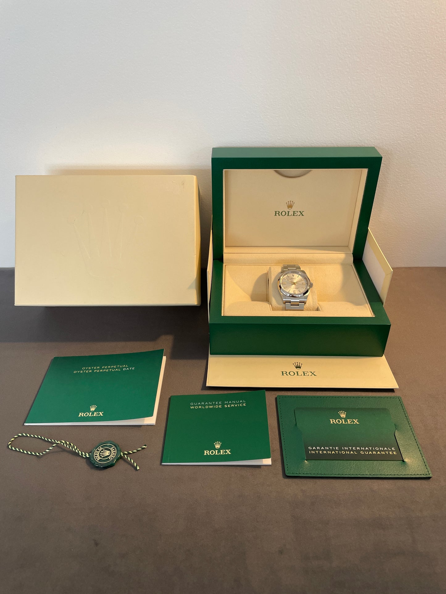 Rolex Oyster Perpetual 36mm Silver