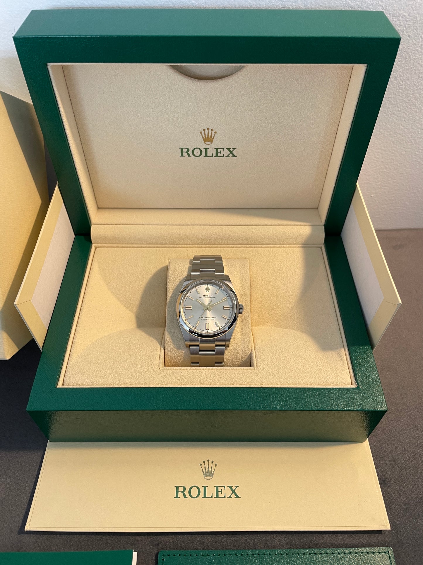 Rolex Oyster Perpetual 36mm Silver