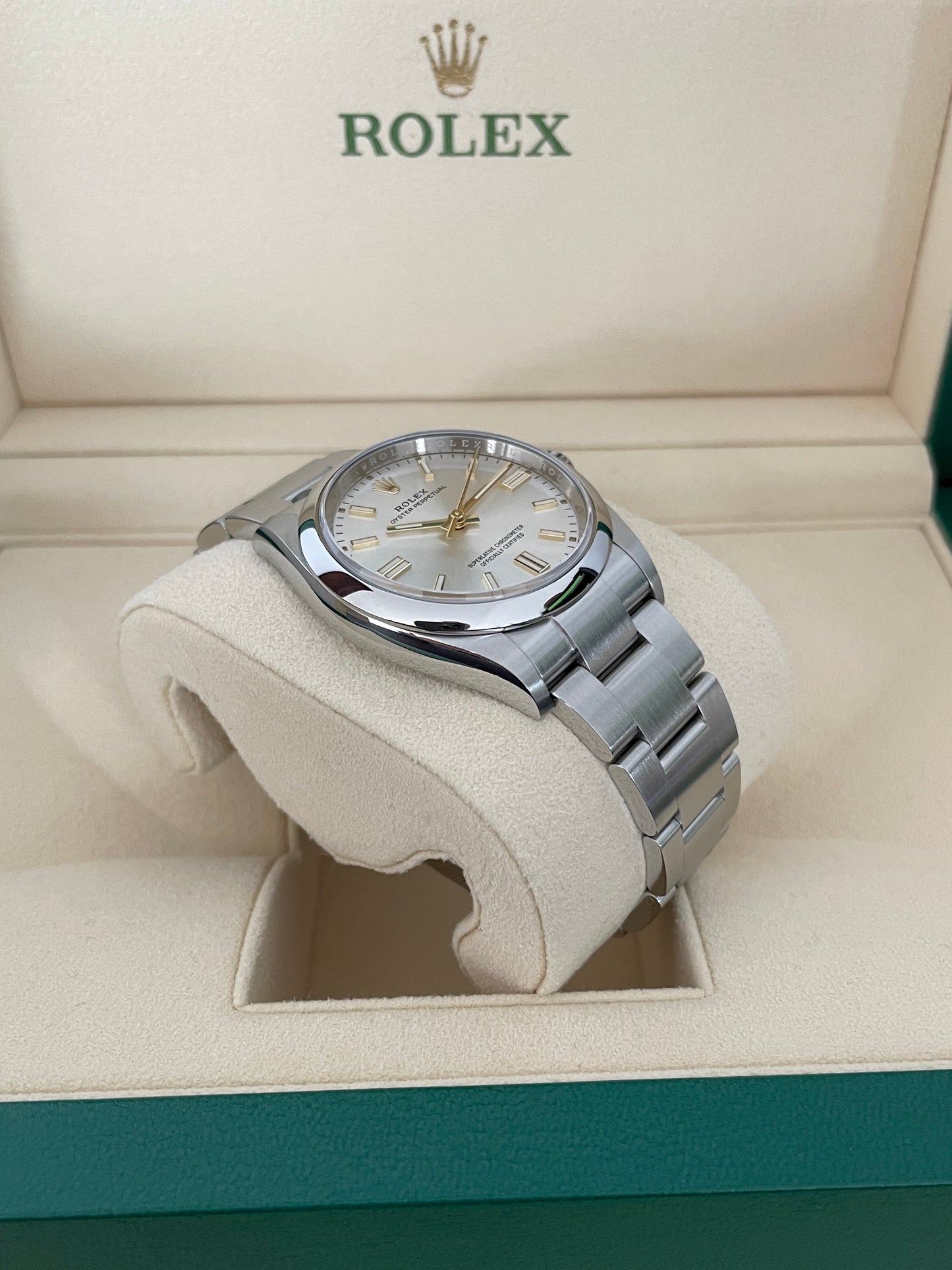 Rolex Oyster Perpetual 36mm Silver