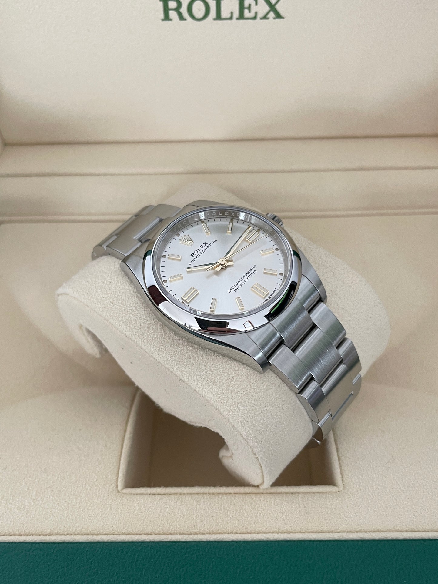 Rolex Oyster Perpetual 36mm Silver