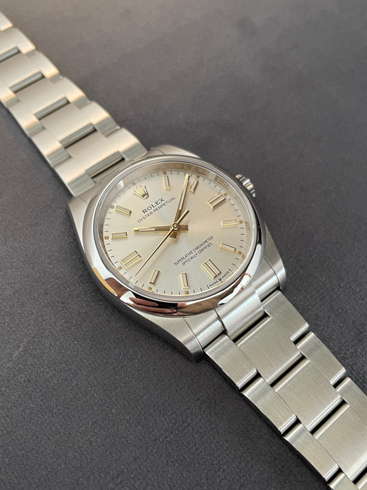 Rolex Oyster Perpetual 36mm Silver