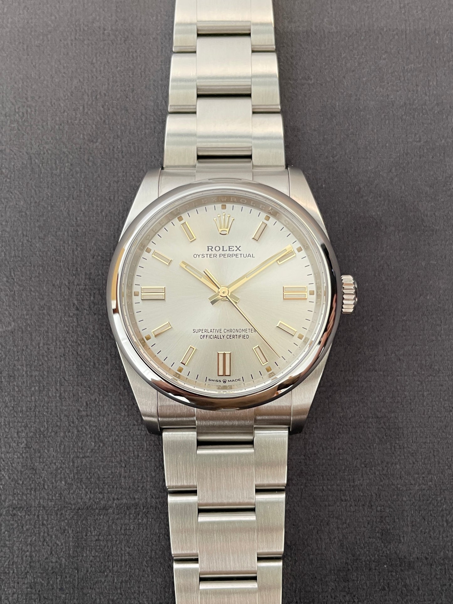 Rolex Oyster Perpetual 36mm Silver