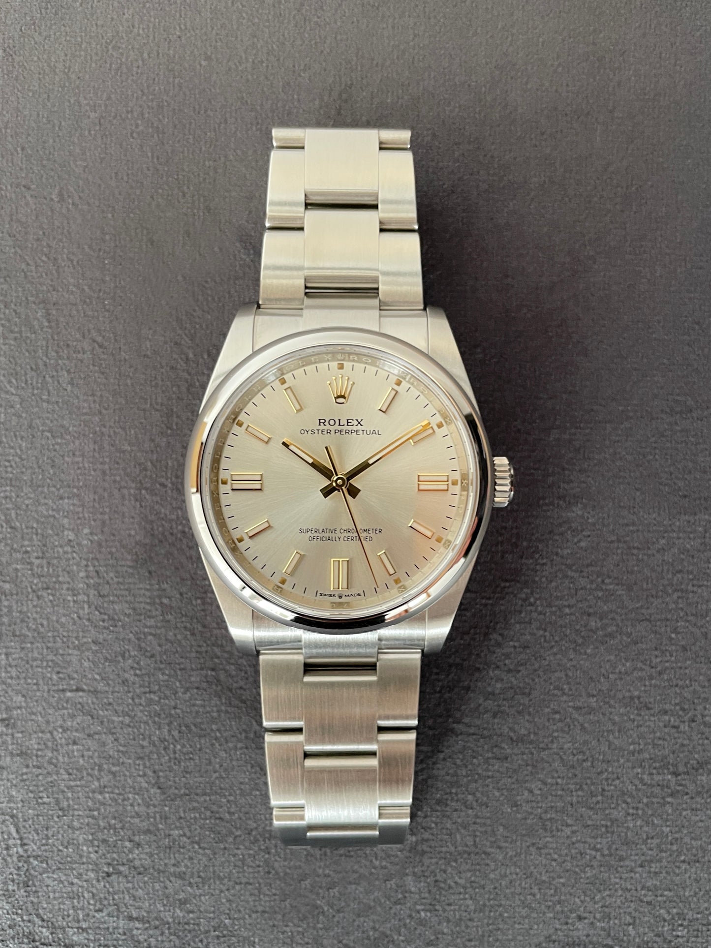 Rolex Oyster Perpetual 36mm Silver