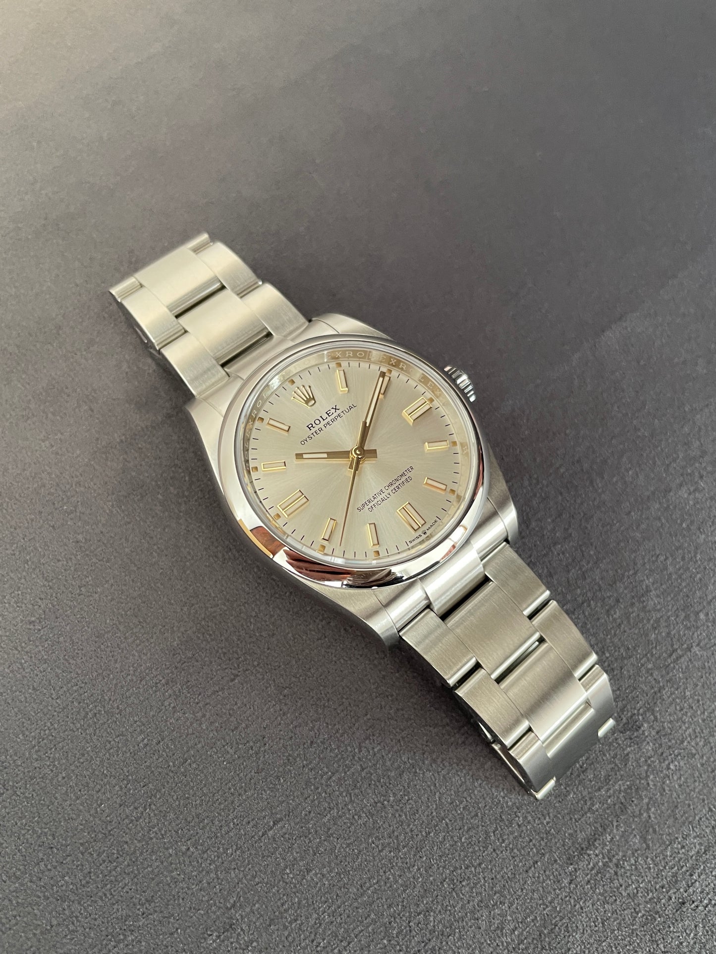 Rolex Oyster Perpetual 36mm Silver