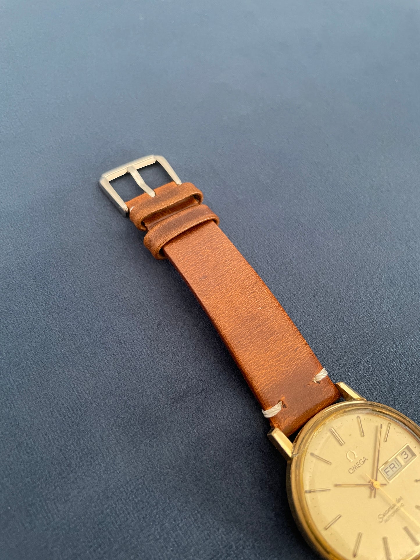 Tan Horween Leather Strap 18mm, 19mm, 20mm, 21mm 22mm